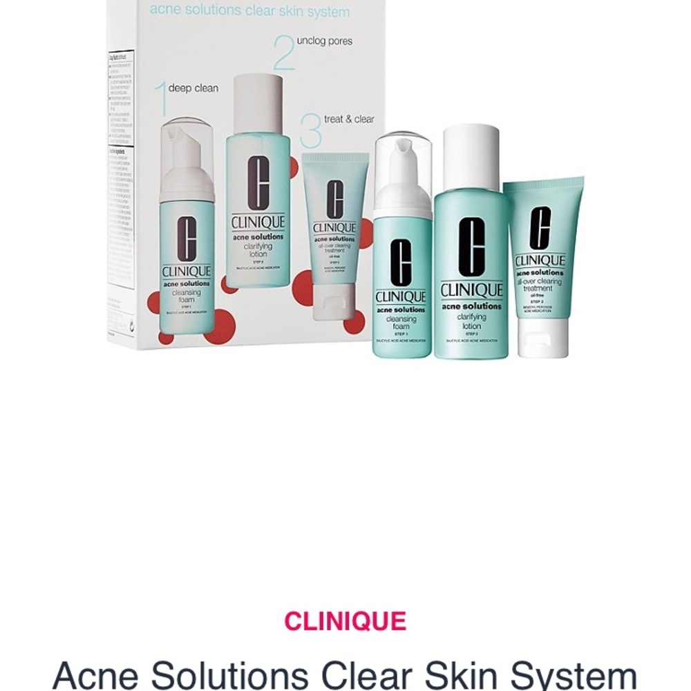 Clinique acne solution
